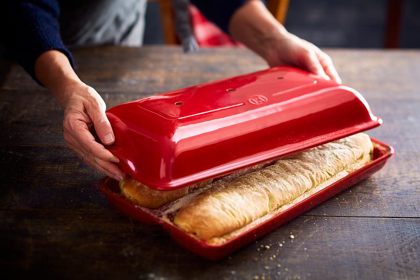 Molde para Ciabatta Emile Henry, negro