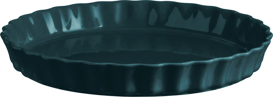 Molde para Tarta de cerámica Emile Henry, 28 cm, gris grafito