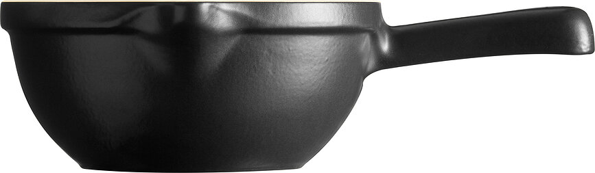 Plat à gratin Emile Henry profond 1,1 l, noir