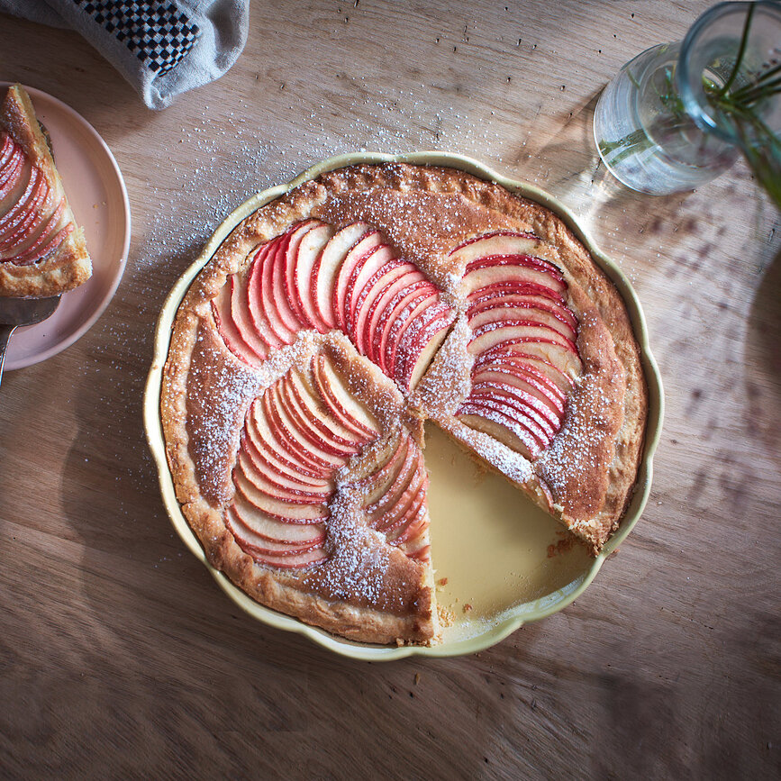 Plat à gratin Madeleine 31 cm, jaune