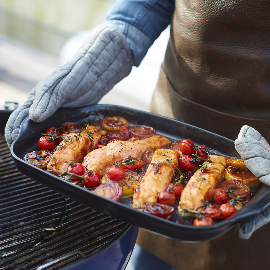 Poêle grill Emile Henry 1,7 l, noire