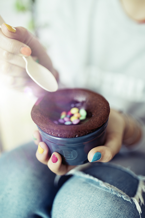 Ramequines Emile Henry, 10 cm, rojos, 2 unidades