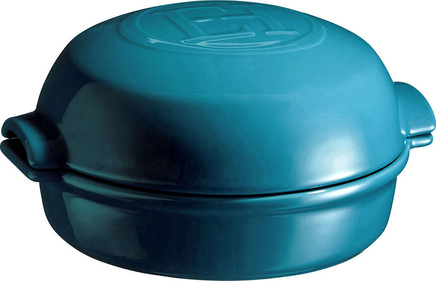 Recipiente para hornear queso Emile Henry, azul marino