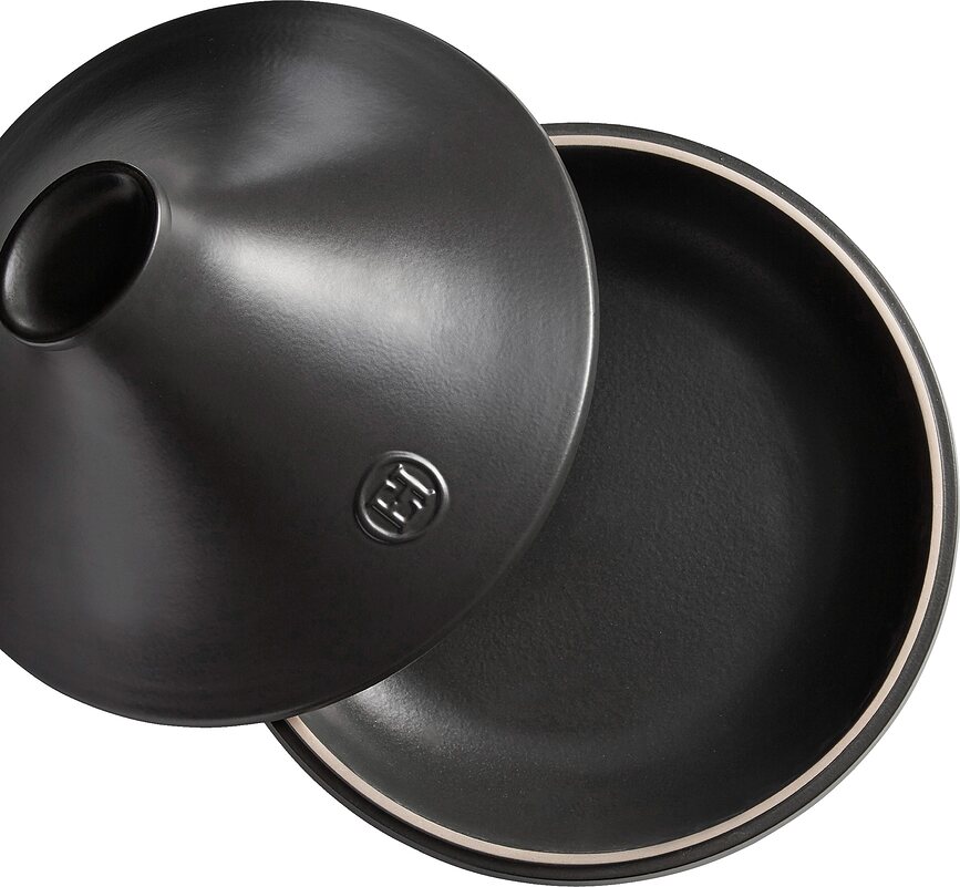 Tajín apto para inducción Delight, 4 L, negro