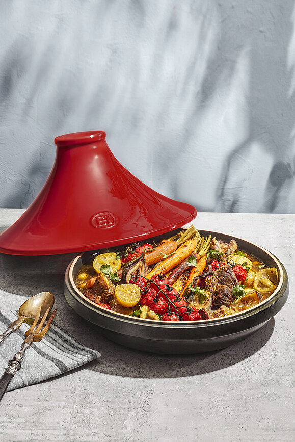 Tajine Delight 2 l rosso-nero