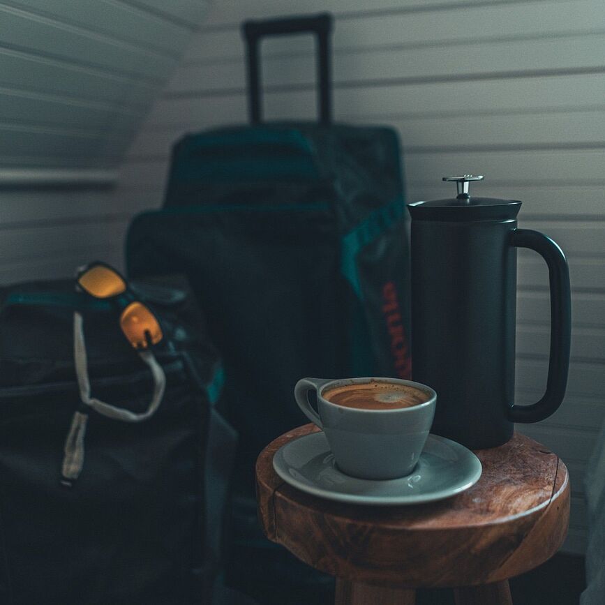 Cafetera de Émbolo de acero inoxidable Espro P7, 950 ml, pulida