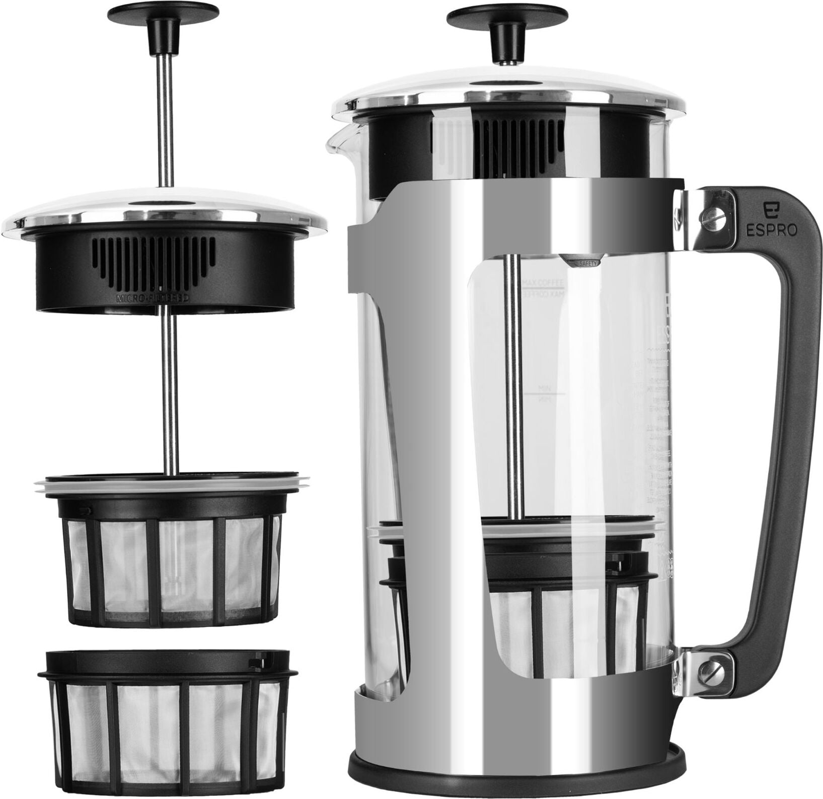 Espro P5 Kaffeezubereiter mit Kolbensystem 950 ml