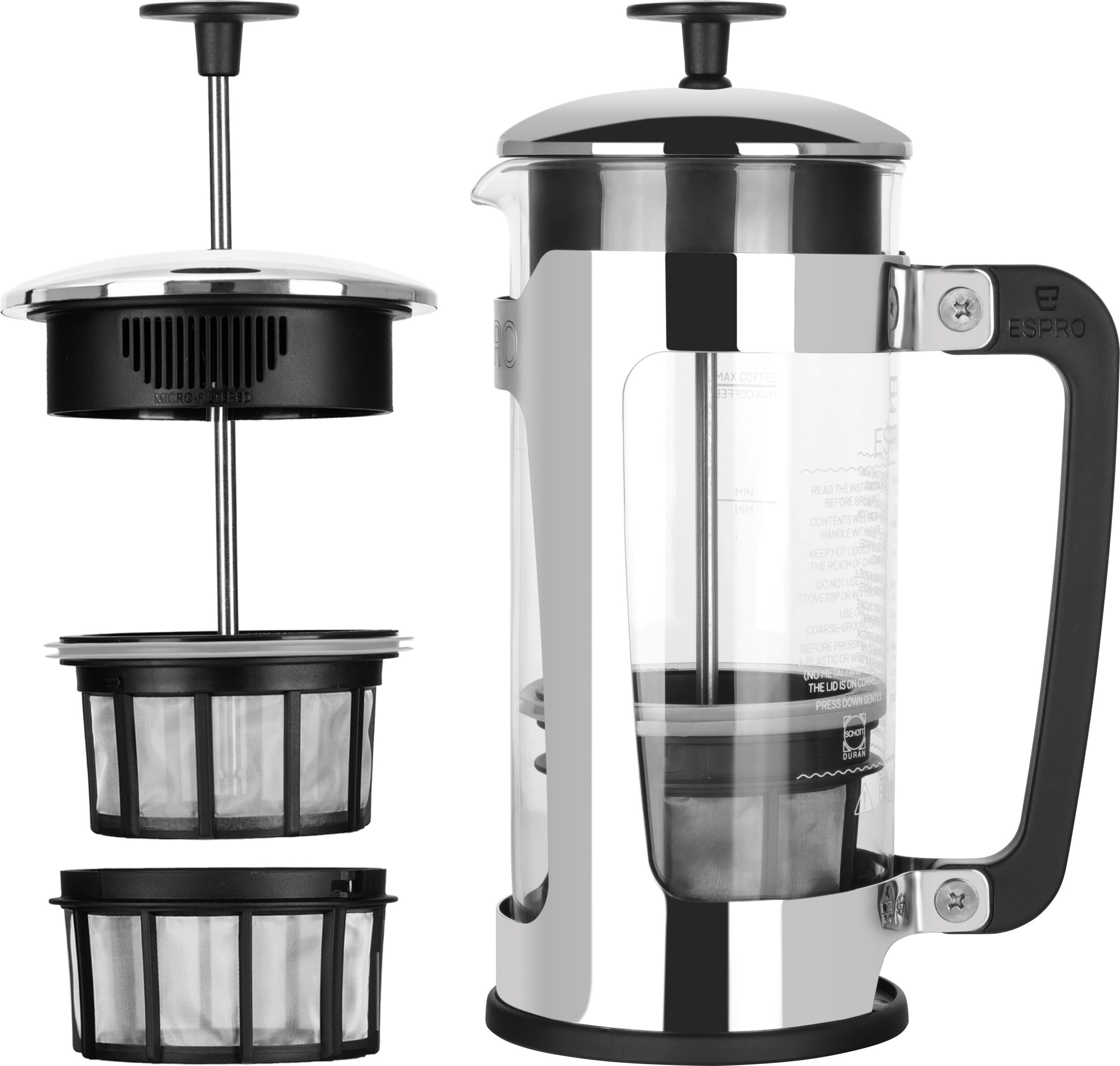 Espro P5 Piston coffee brewer - 1218C | FormAdore