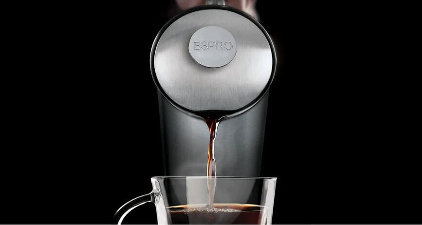 Espro P7 Cafetière à Piston 950 ml, acier poli
