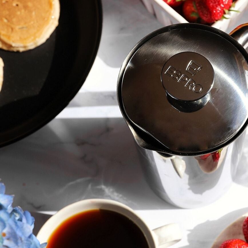 Espro P7 Cafetière à Piston 950 ml, acier poli