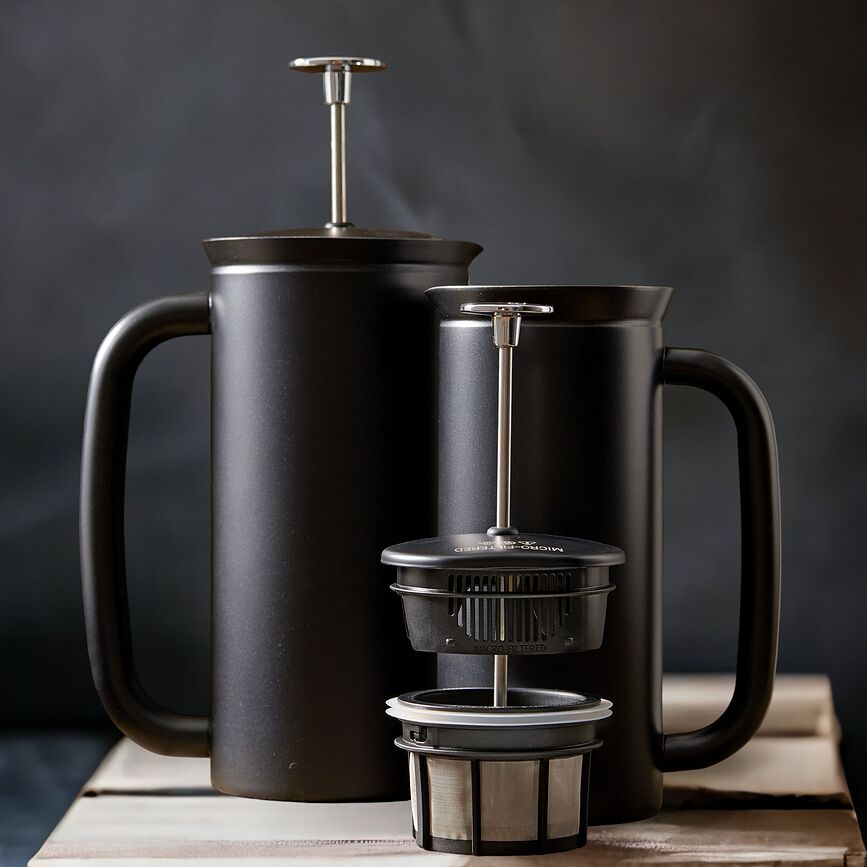 Espro P7 Πρέσα Καφέ, 950 ml, γυαλισμένο ανοξείδωτο ατσάλι