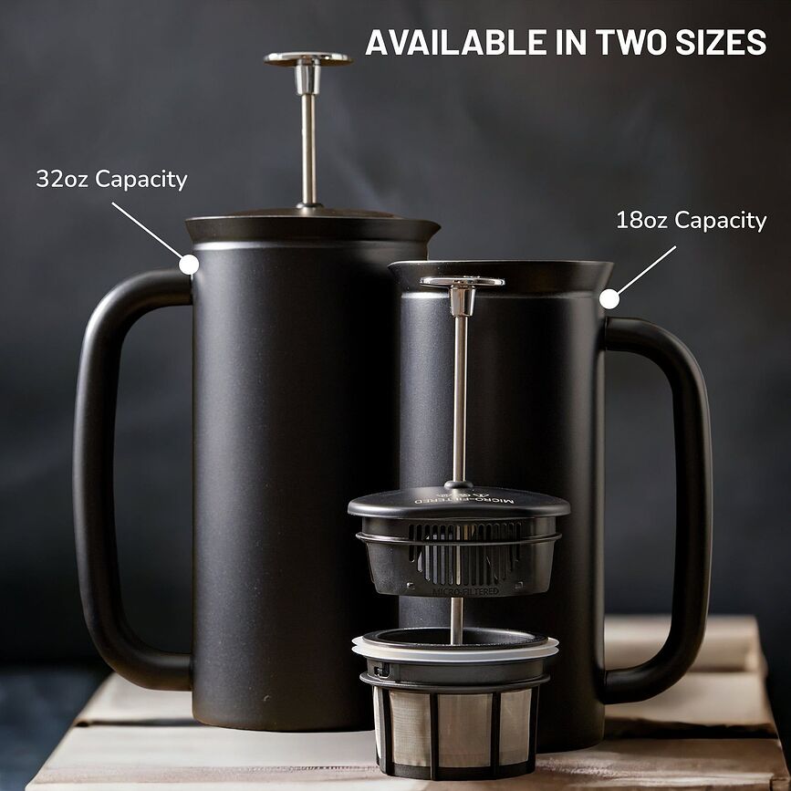 Espro P7 Καφετιέρα French Press, 530 ml, βουρτσισμένο ατσάλι