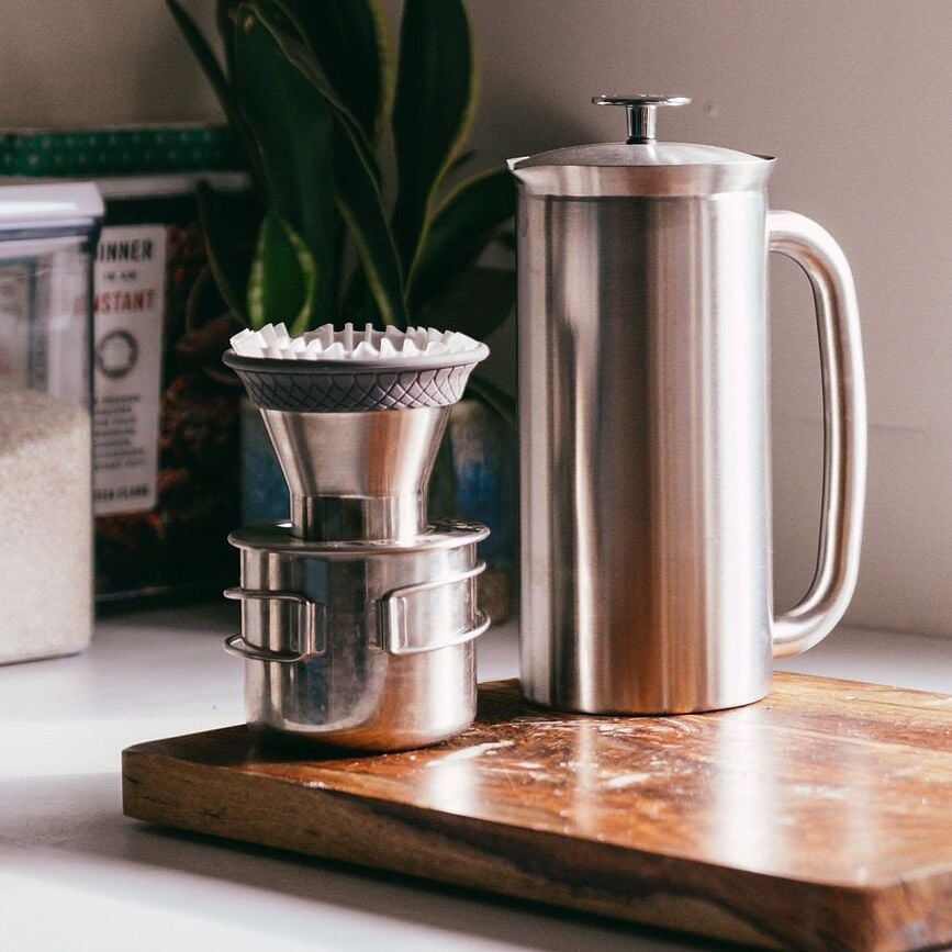 Espro P7 Tlačna Posuda za Kavu 950 ml polirani čelik