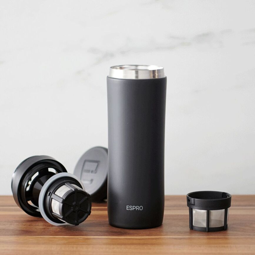 Espro Travel P1 Potovalni aparat za kavo, črn