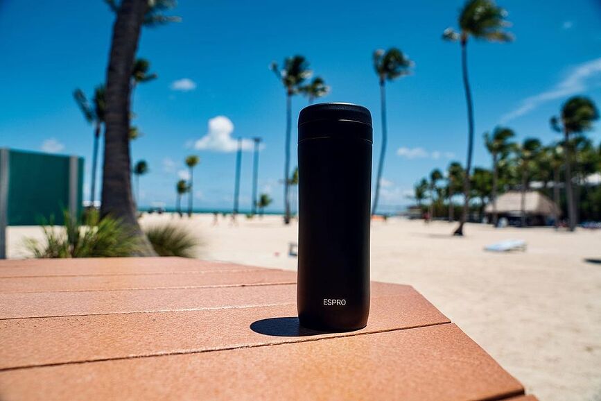 Espro Travel P1 Πρέσα Καφέ Ταξιδίου, μαύρη