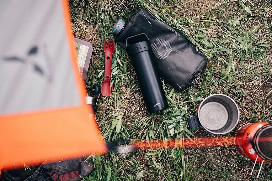 Espro Ultralight P0 Aparat za kavo, potovalni, bel