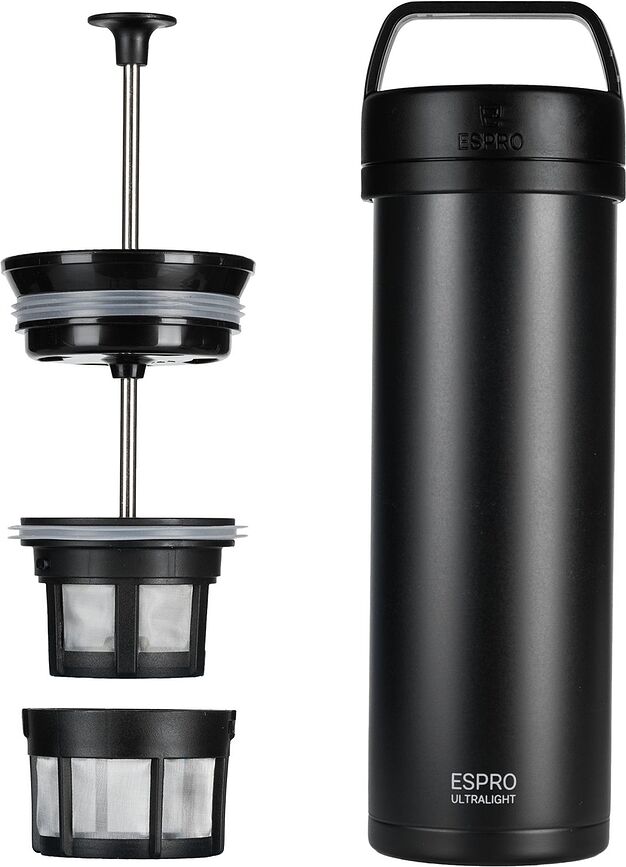 Espro Ultralight P0 Φορητή Καφετιέρα, μαύρη