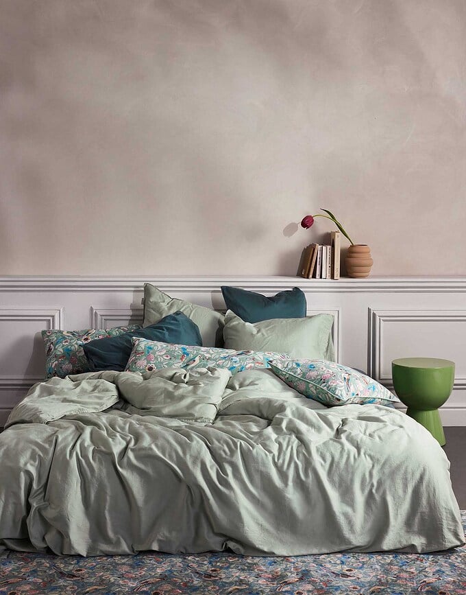 Aleste Jastuk ukrasni 40 x 90 cm zeleno-plavi