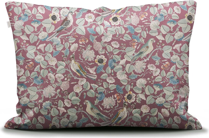 Aleste Housse de Coussin 60 x 70 cm, rouge