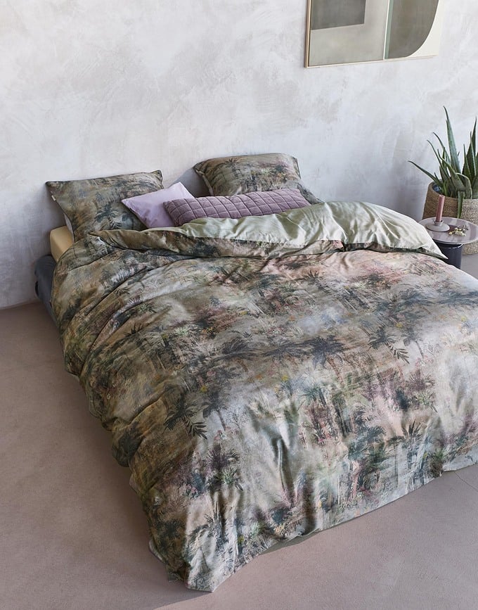 Almohada Julia, 40 x 90 cm, verde