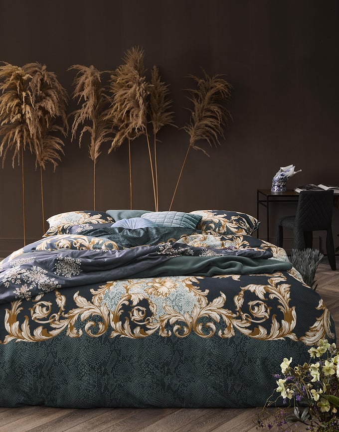 Almohada Julia, 40 x 90 cm, verde