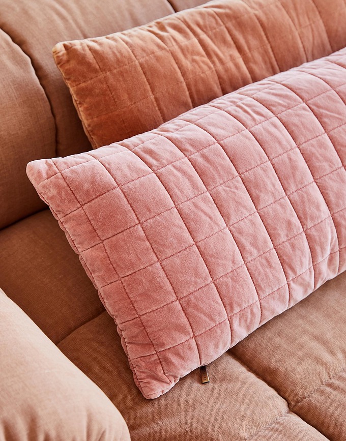 Almohada Julia, 40 x 90 cm, verde