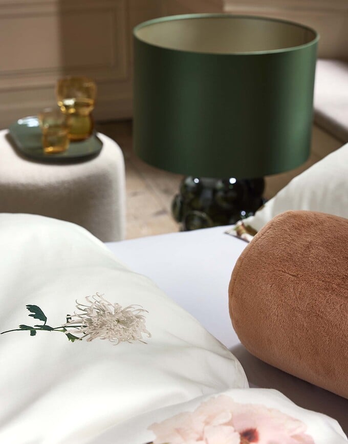 Annebella Posteljina 135x200 cm vanilija s jastučnicom 60x80 cm patentni zatvarač