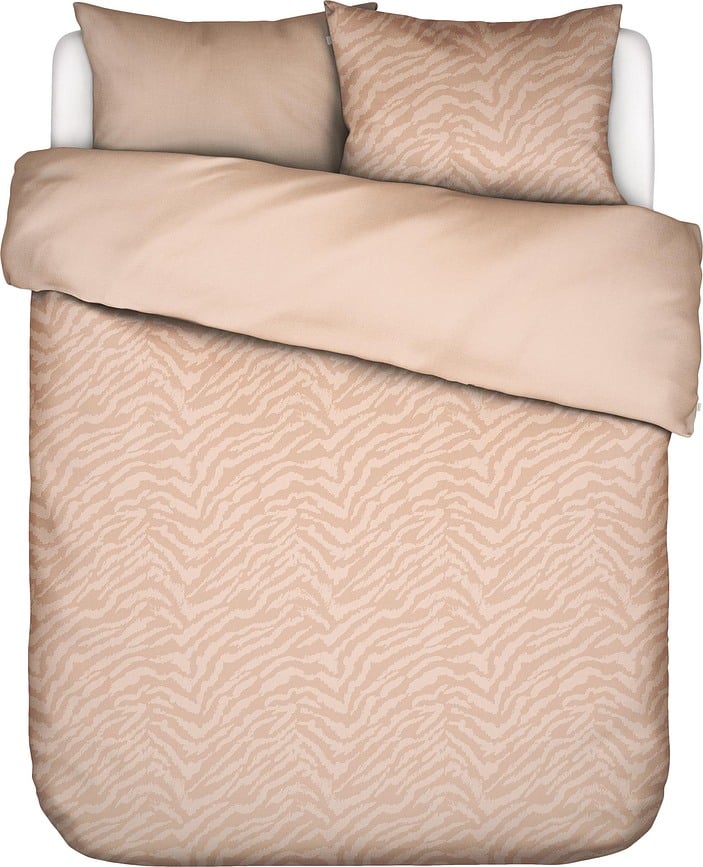 Belen Posteljina ružičasta 260 x 220 cm s 2 jastučnice 60 x 70 cm s preklopom