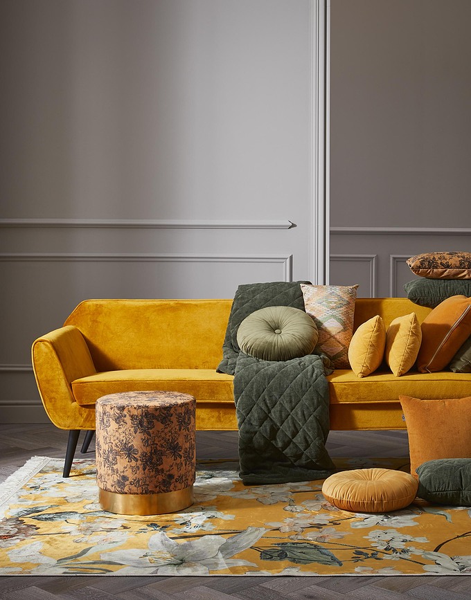 Billie Coussin, bleu marine foncé