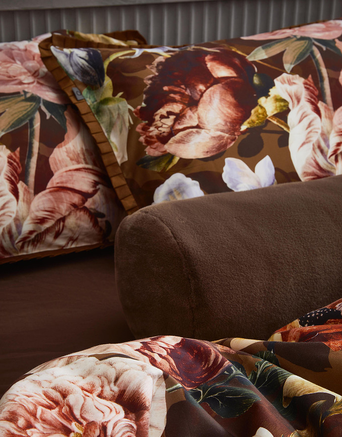 Cojín de pelo largo Furry, 22 x 50 cm, verde