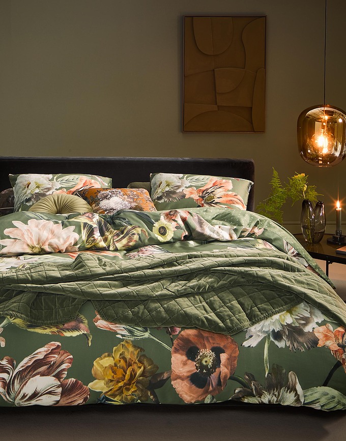 Colcha Julia, 270 x 265 cm, verde