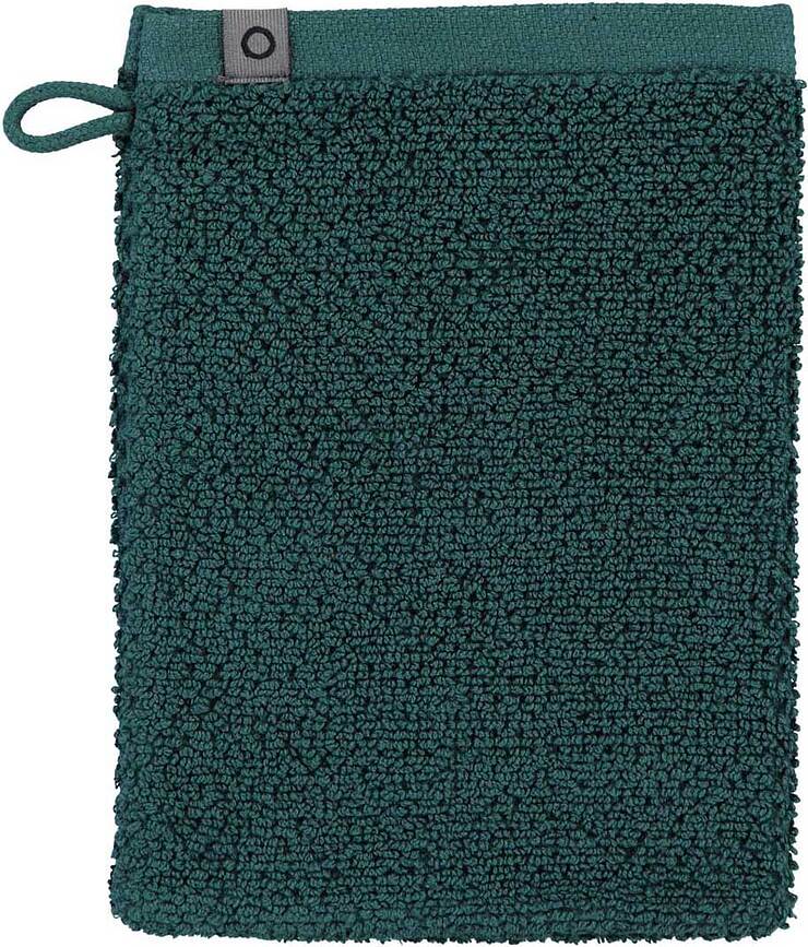 Connect Organic Uni Washcloth glove dark green