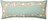 Декоративна възглавница Veroniq 40 x 90 см светлозелена