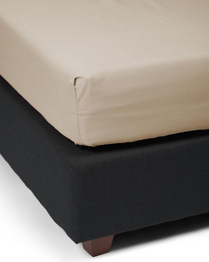 Premium Percale Drap-Housse 140 x 200 cm, rose