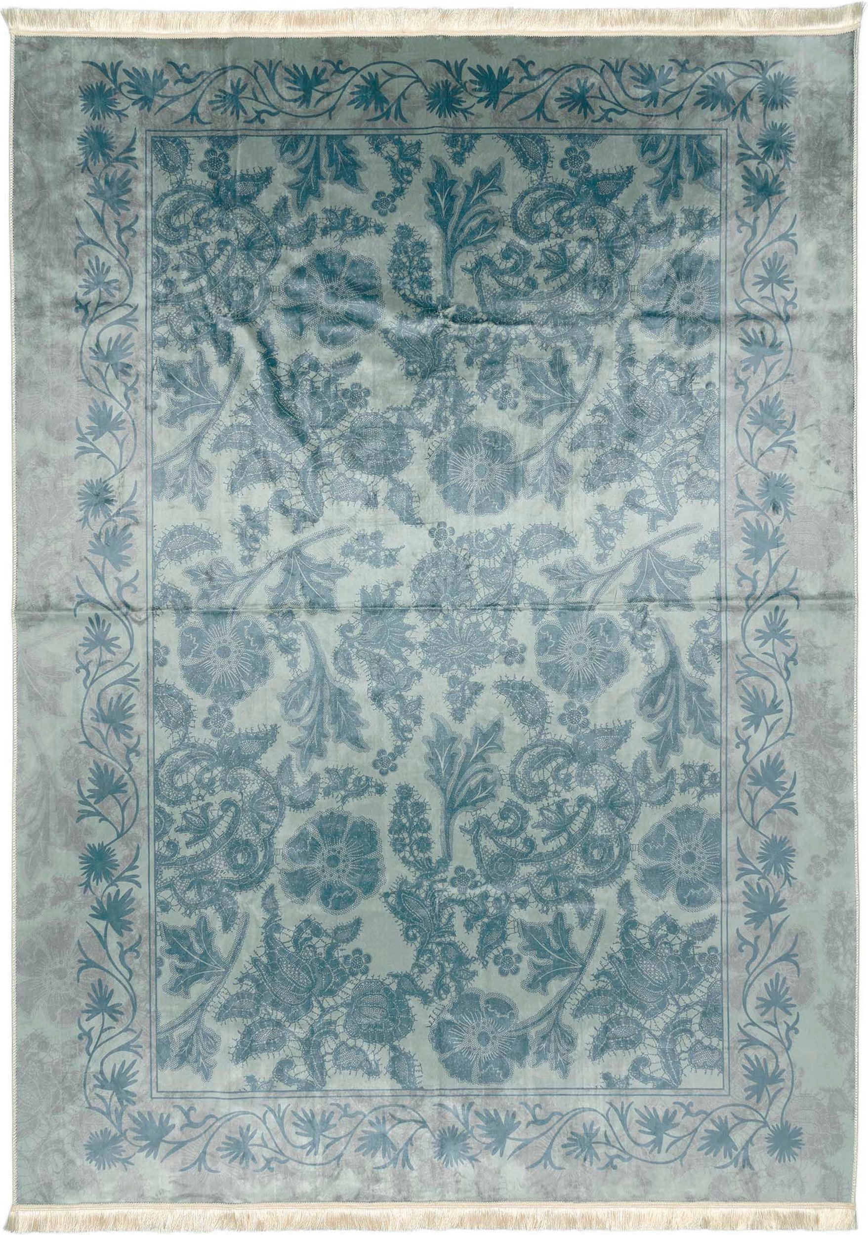 Dywan Maere 180 x 240 cm niebieski