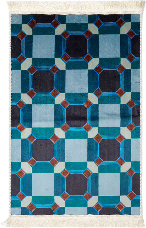 Dywan Teade 120 x 180 cm granatowy