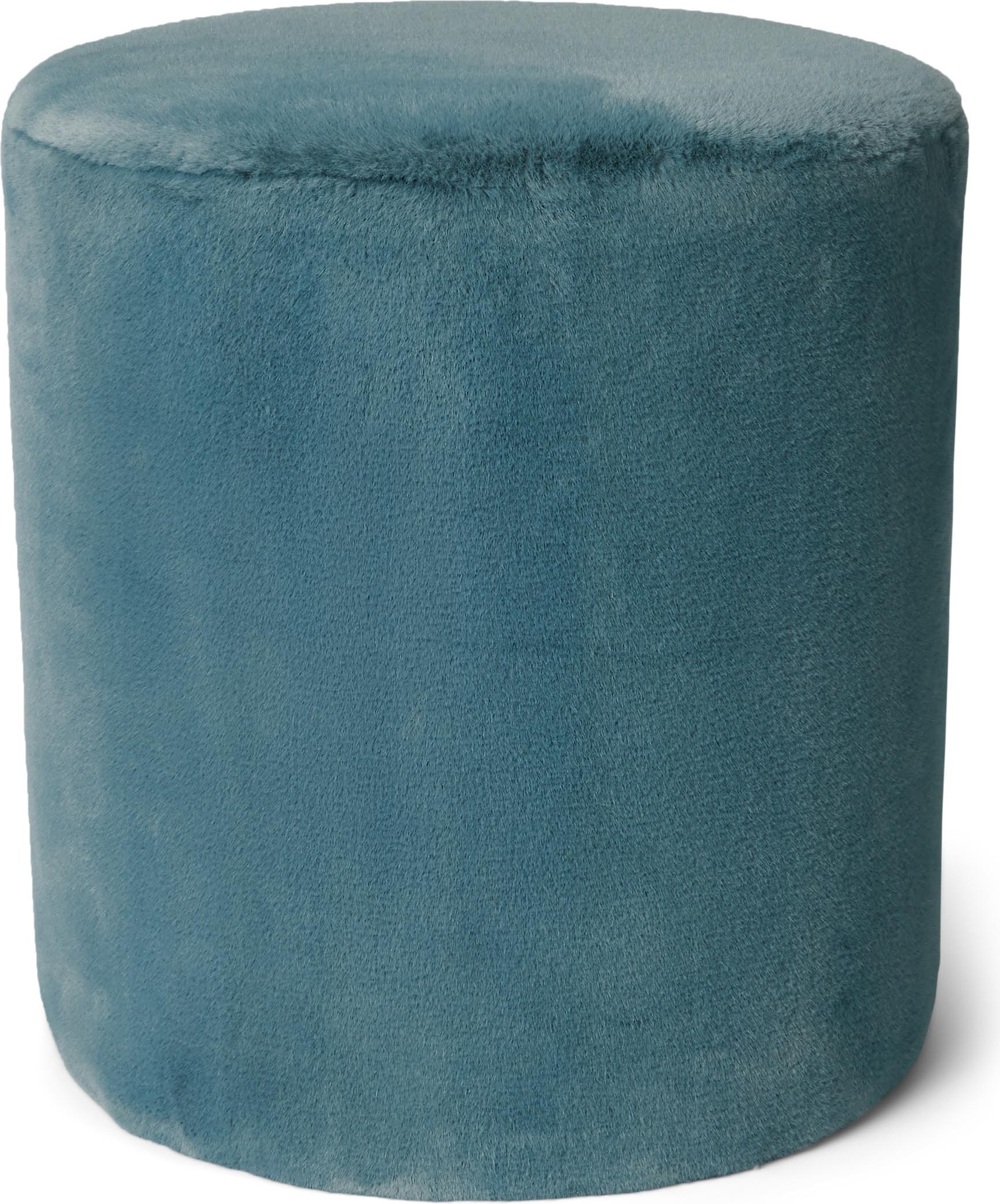 Essenza Furry Pouf graublau