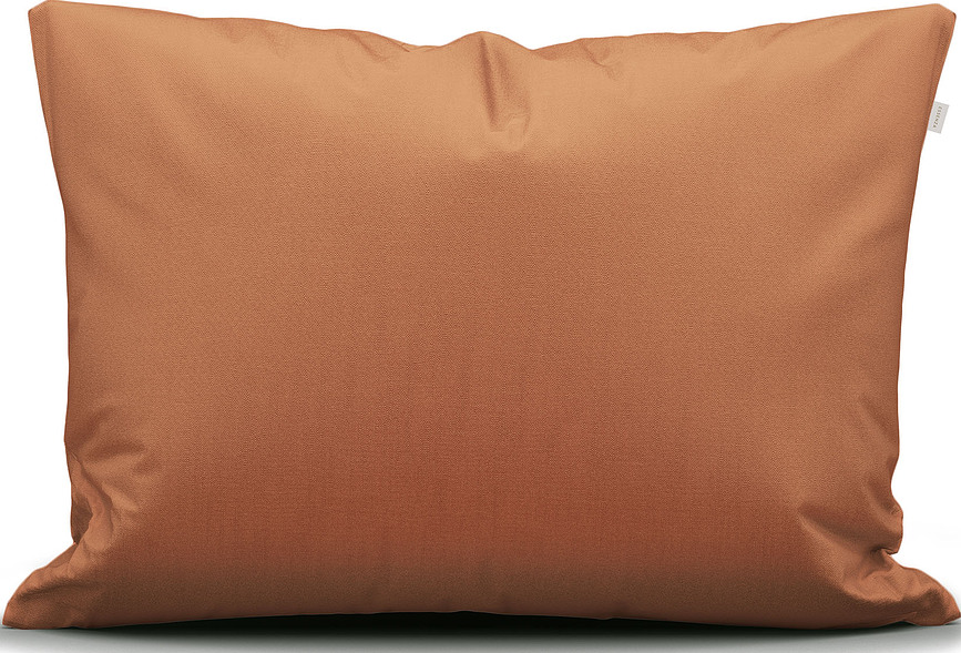 Feda Housse de Couette 240 x 220 cm, orange, avec 2 taies d'oreiller 60 x 70 cm, fermeture à rabat