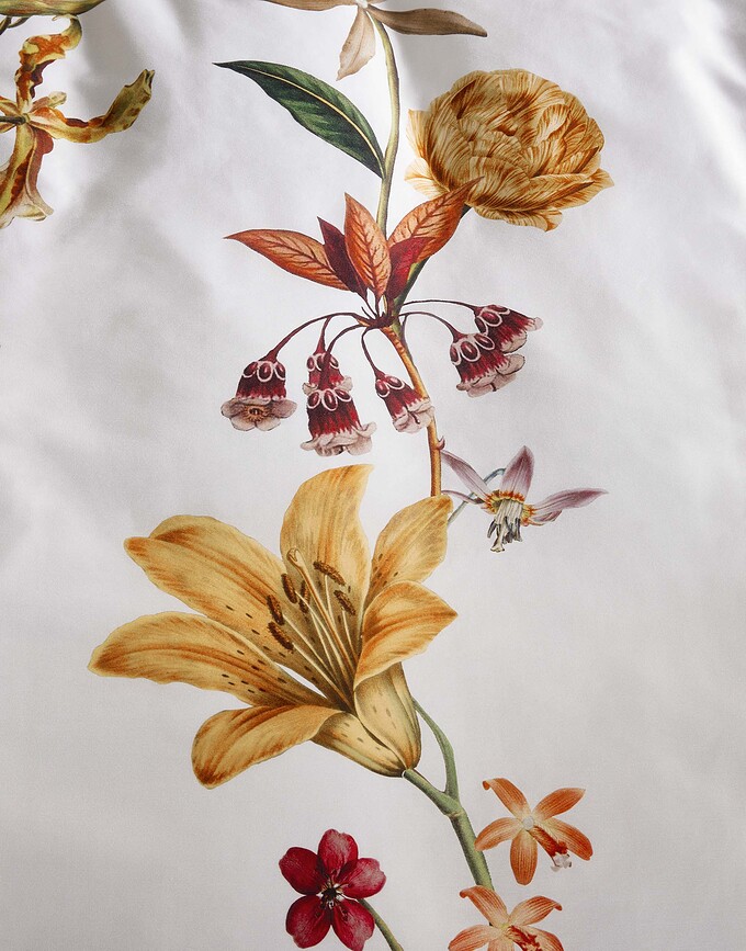 Feda Posteljnina z zadrgo, 135 x 200 cm, bela, s prevleko za vzglavnik 60 x 80 cm