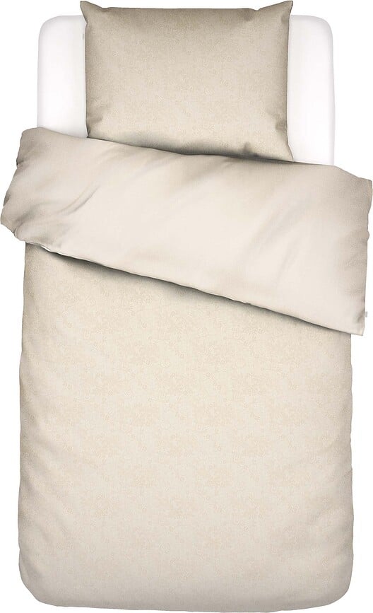 Felipa Posteljina 155x220 cm krem s jastučnicom 60x80 cm patent zatvarač