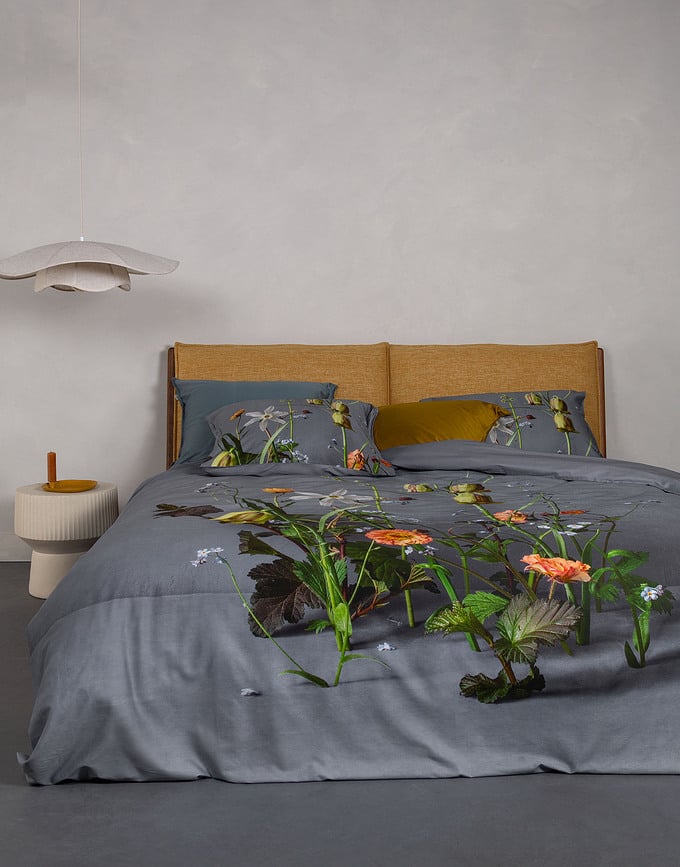 Ficaria Παπλωματοθήκη, 160 x 200 cm, γκρι