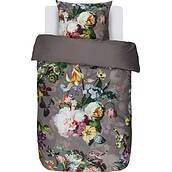 Fleur Bedding 140 x 200 cm taupe with pillowcase 70 x 90 cm