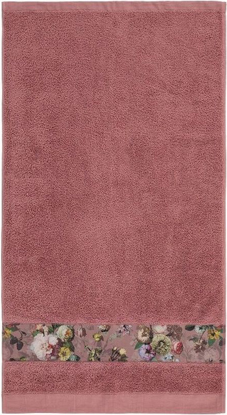 Fleur Handtuch 60 x 110 cm dunkelrosa