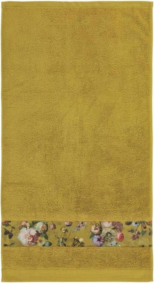Fleur Handtuch 60 x 110 cm gelb