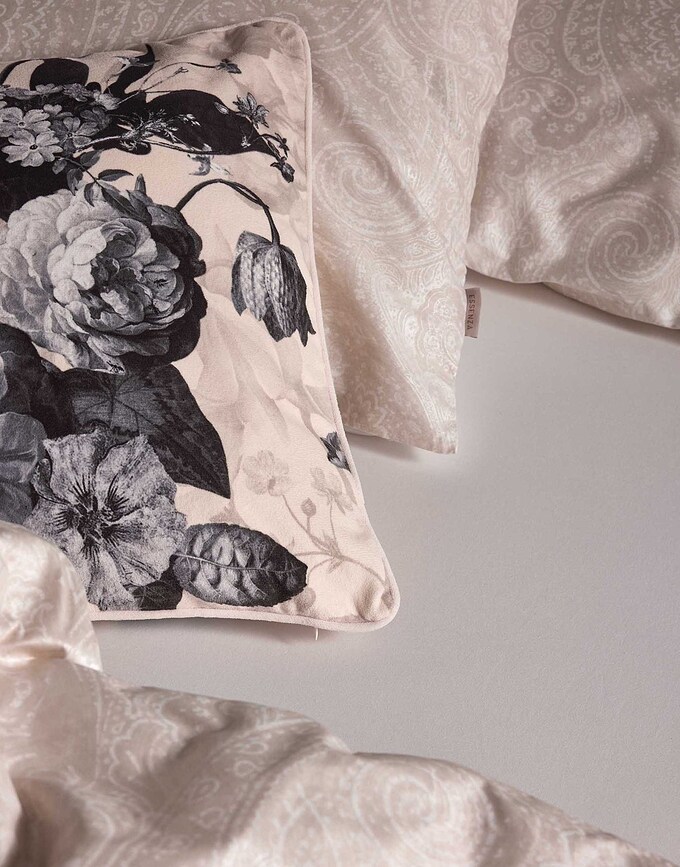 Floor Μαξιλάρι διακοσμητικό, 50 x 50 cm, κρεμ-μαύρο