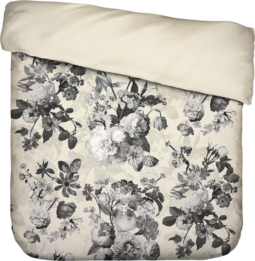 Floor Navlaka za Poplun 200 x 220 cm kremasto-crna na preklop