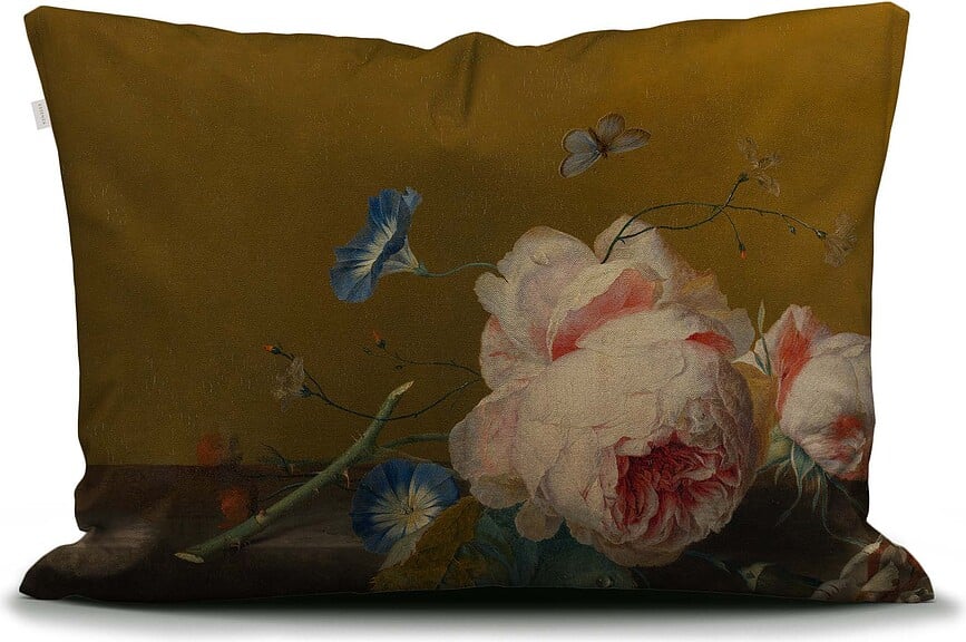 Funda de Almohada Clemence, 60 x 70 cm, marrón dorado