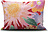 Funda de almohada Flower Fling, 60 x 70 cm, roja