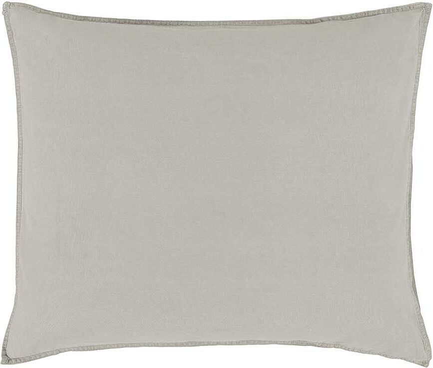 Funda de Almohada Guy, 60 x 70 cm, gris claro