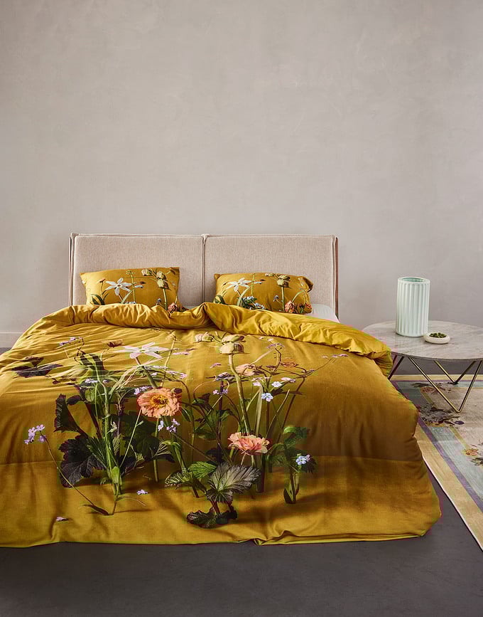 Funda Nórdica Ficaria, 200 x 220 cm, amarilla